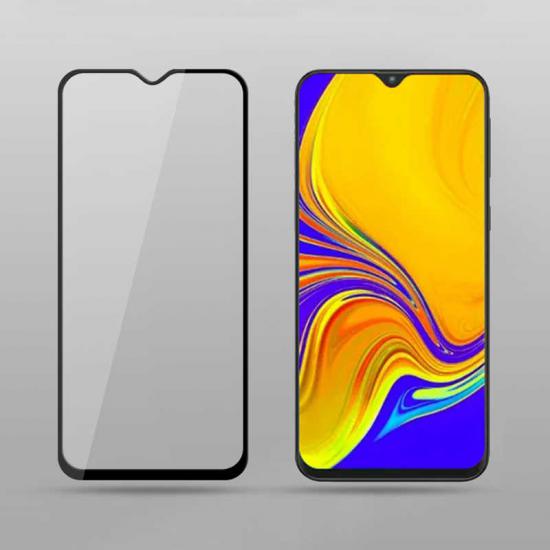 Xiaomi Uyumlu  Redmi 8 Zore Kenarları Kırılmaya Dayanıklı Cam Ekran Koruyucu