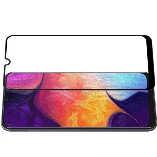 Galaxy Uyumlu A20E Zore Kenarları Kırılmaya Dayanıklı Cam Ekran Koruyucu