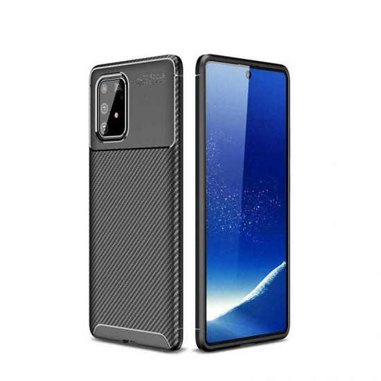 Galaxy Uyumlu A91 (S10 Lite) Kılıf Zore Negro Silikon Kapak