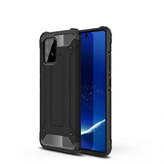 Galaxy Uyumlu A91 (S10 Lite) Kılıf Zore Crash Silikon Kapak