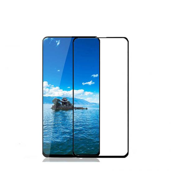 Huawei Uyumlu P Smart Pro 2019 Zore Kenarları Kırılmaya Dayanıklı Cam Ekran Koruyucu