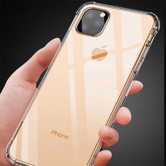 iPhone Uyumlu 11 Pro Max Kılıf Zore Nitro Toz Korumalı Shock Silikon