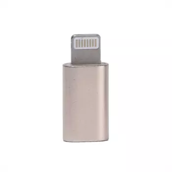iPhone Uyumlu 7-8 İçin Zore Metal 01 5’li Lightning Dönüştürücü Set
