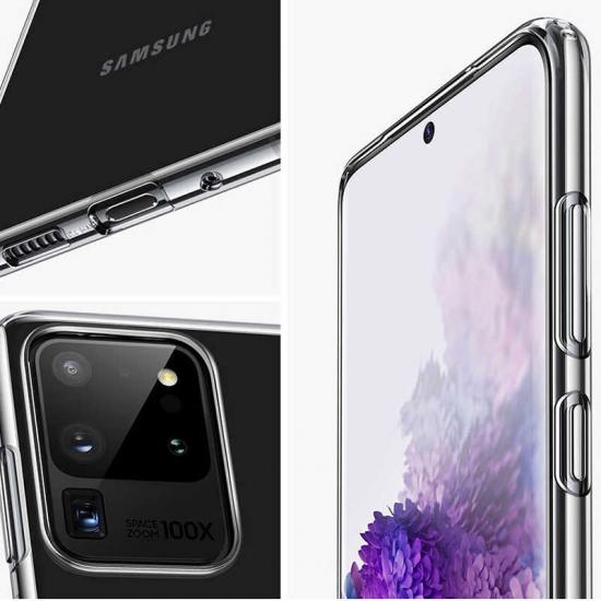Galaxy Uyumlu S20 Ultra Kılıf Zore Süper Silikon Kapak