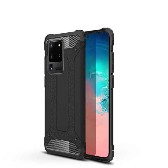 Galaxy Uyumlu S20 Ultra Kılıf Zore Crash Silikon Kapak