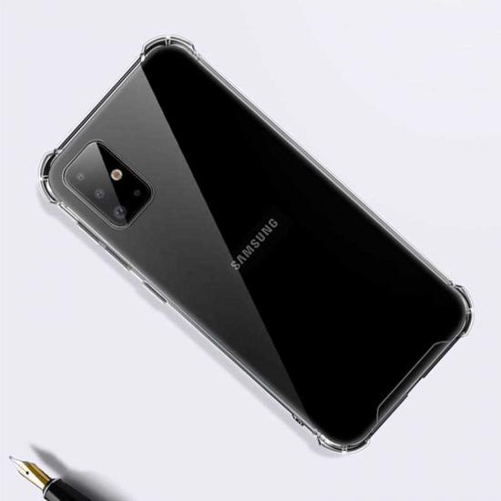 Galaxy Uyumlu S20 Plus Kılıf Zore Nitro Toz Korumalı Shock Silikon