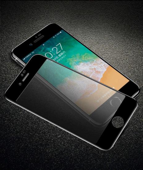 iPhone Uyumlu SE 2020 Zore Toz Korumalı Mat Hayalet Temperli Ekran Koruyucu