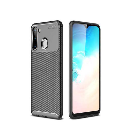 Galaxy Uyumlu A21 Kılıf Zore Negro Silikon Kapak