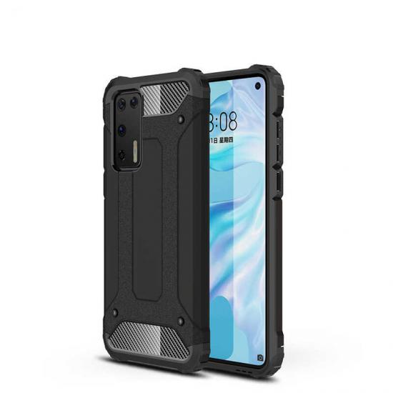 Huawei Uyumlu P40 Kılıf Zore Crash Silikon Kapak