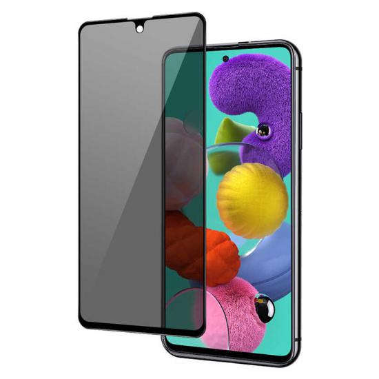 Galaxy Uyumlu A81 (Note 10 Lite) Zore New 5D Hayalet Temperli Ekran Koruyucu