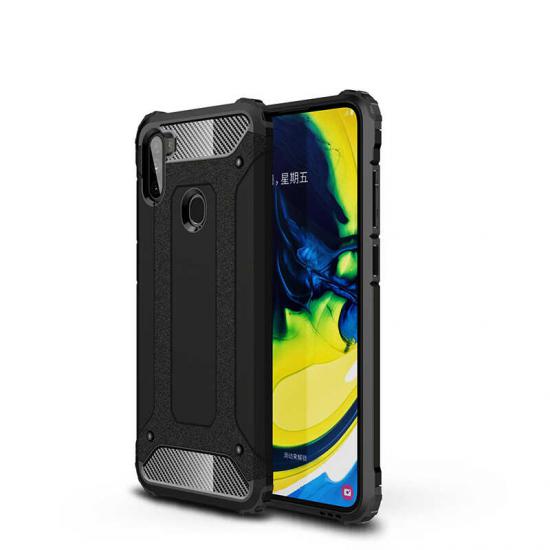 Galaxy Uyumlu M11 Kılıf Zore Crash Silikon Kapak