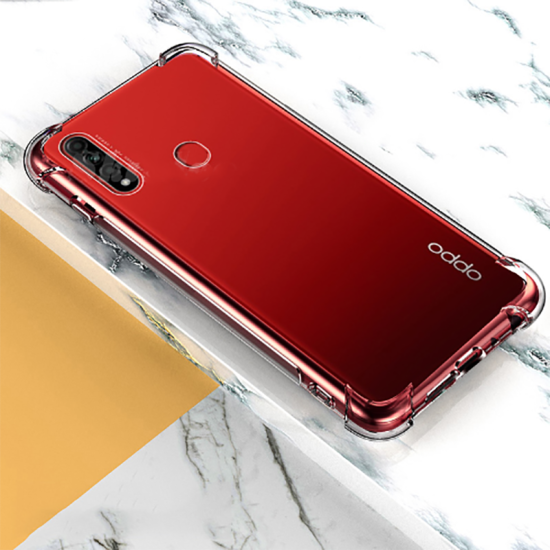 Oppo A31 Kılıf Zore Nitro Toz Korumalı Shock Silikon