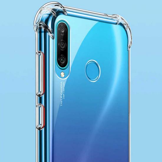 Huawei Uyumlu P40 Lite E Kılıf Zore Nitro Toz Korumalı Shock Silikon