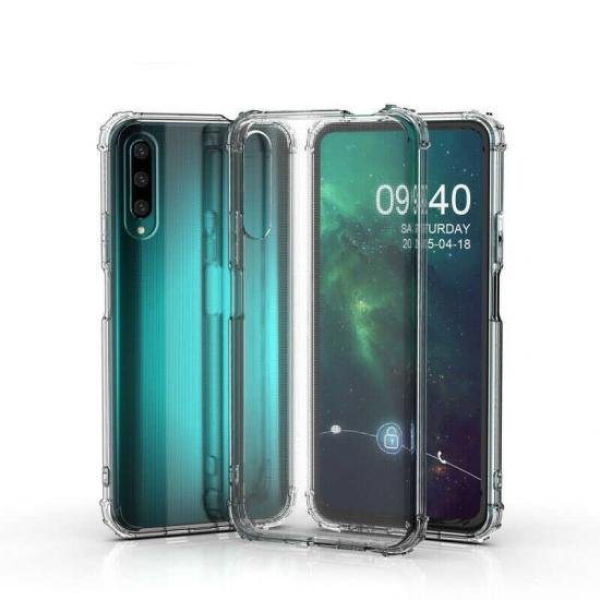 Huawei Uyumlu P Smart Pro 2019 Kılıf Zore Nitro Toz Korumalı Shock Silikon
