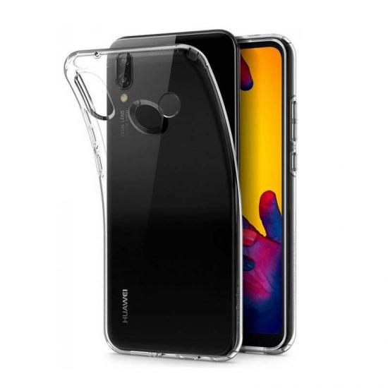 Huawei Uyumlu P20 Lite Kılıf Zore Süper Silikon Kapak