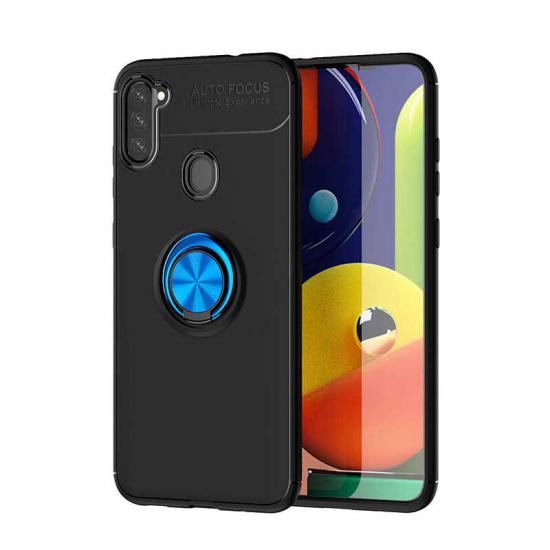 Galaxy Uyumlu M11 Kılıf Zore Ravel Silikon Kapak