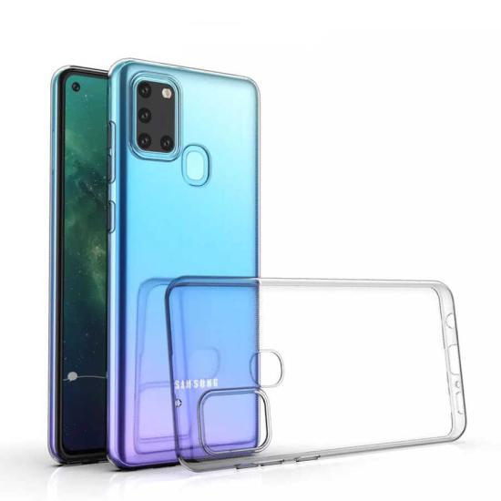 Galaxy Uyumlu A21S Kılıf Zore Süper Silikon Kapak