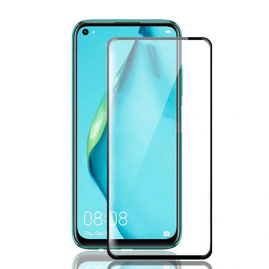 Huawei Uyumlu P20 Lite 2019 Zore Kenarları Kırılmaya Dayanıklı Cam Ekran Koruyucu