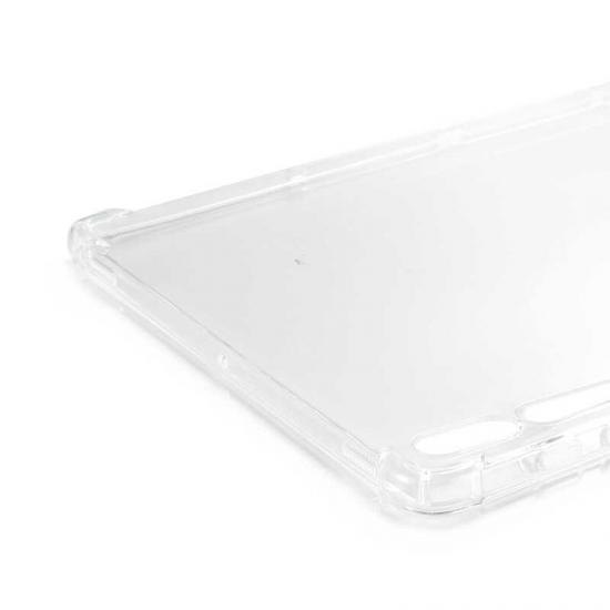 Galaxy Uyumlu Tab S7 Plus T970 Kılıf Zore Tablet Nitro Toz Korumalı Shock Silikon Kapak