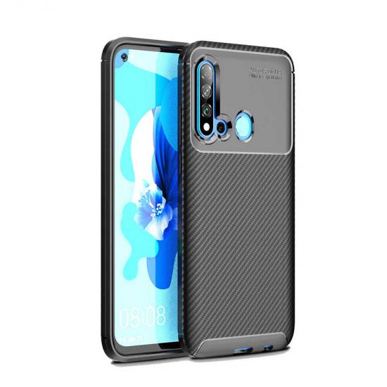 Huawei Uyumlu P20 Lite 2019 Kılıf Zore Negro Silikon Kapak