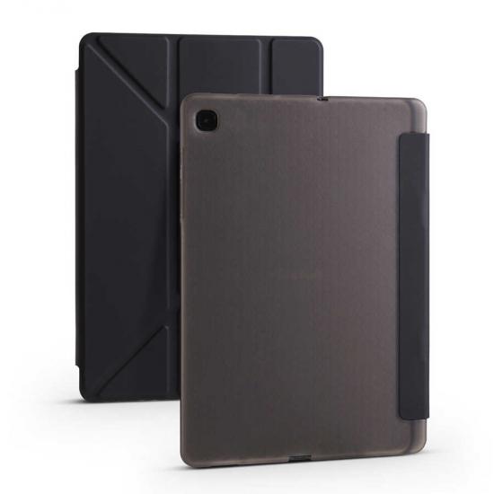 Galaxy Uyumlu Tab S6 Lite P610 Kılıf Zore Tri Folding Kalem Bölmeli Standlı Kılıf