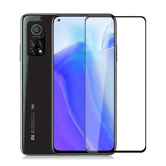 Xiaomi Uyumlu  Mi 10T 5G Zore Kenarları Kırılmaya Dayanıklı Cam Ekran Koruyucu