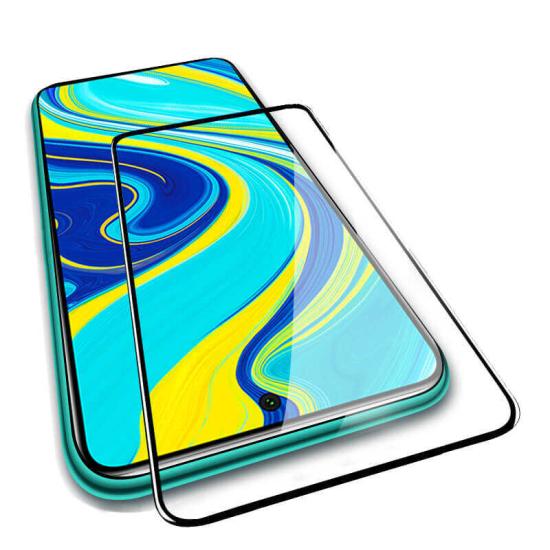 Xiaomi Uyumlu  Poco X3 Zore Kenarları Kırılmaya Dayanıklı Cam Ekran Koruyucu