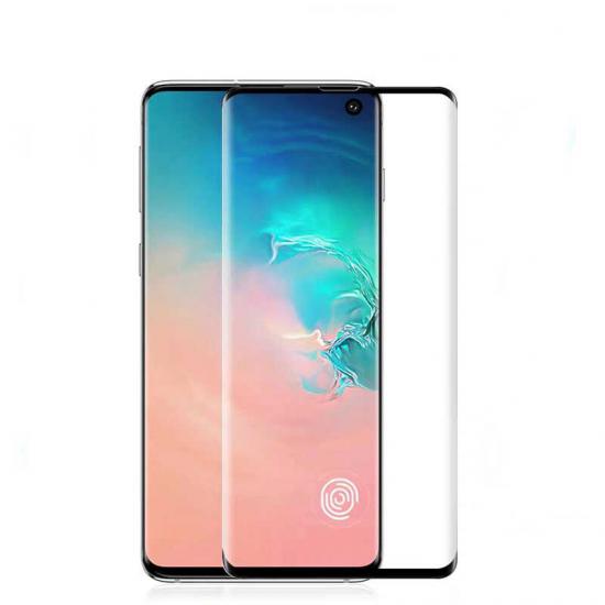 Galaxy Uyumlu S20 Ultra Zore Kavisli Full Yapışkanlı Cam Ekran Koruyucu