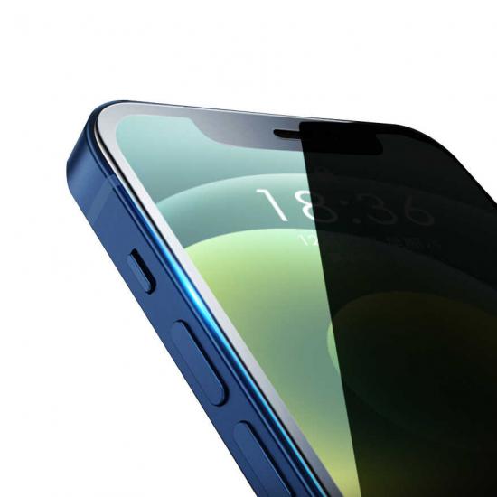 iPhone Uyumlu 11 Pro Max Wiwu iHayalet HD Anti-Peep Ekran Koruyucu