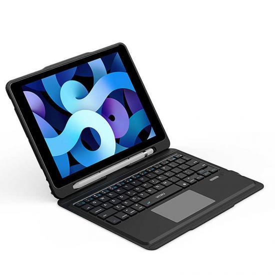 iPad Uyumlu Pro 11 Wiwu Keyboard Folio Kablosuz Klavyeli Kılıf