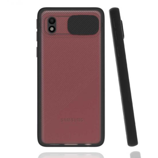 Galaxy Uyumlu A01 Core Kılıf Zore Lensi Kapak