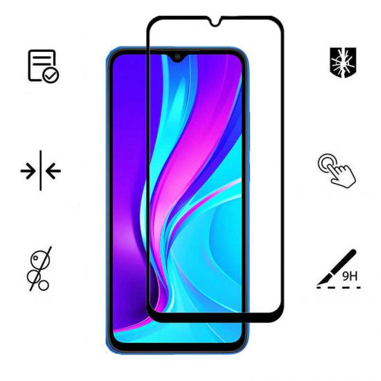 Galaxy Uyumlu A32 4G Zore Kenarları Kırılmaya Dayanıklı Cam Ekran Koruyucu