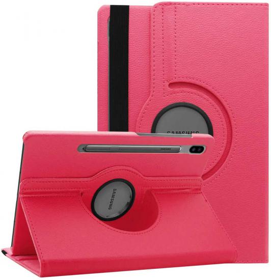 Galaxy Uyumlu Tab S7 FE LTE (T737-T736-T733-T730) Zore Dönebilen Standlı Kılıf