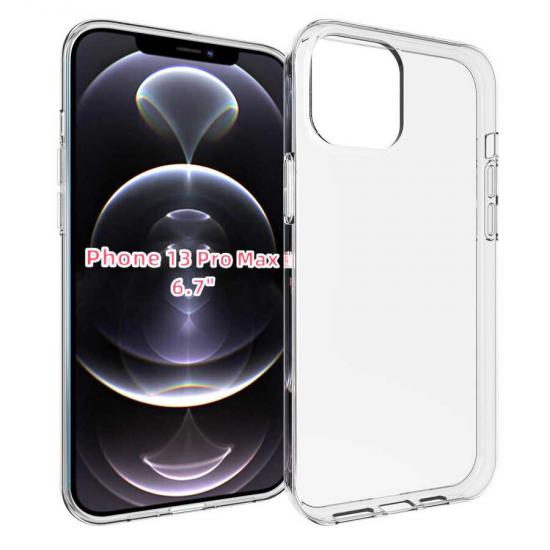 iPhone Uyumlu 13 Pro Max Kılıf Zore Süper Silikon Kapak