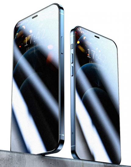 iPhone Uyumlu 12 Pro Max Zore Fit Hard Mat Hayalet Cam Ekran Koruyucu