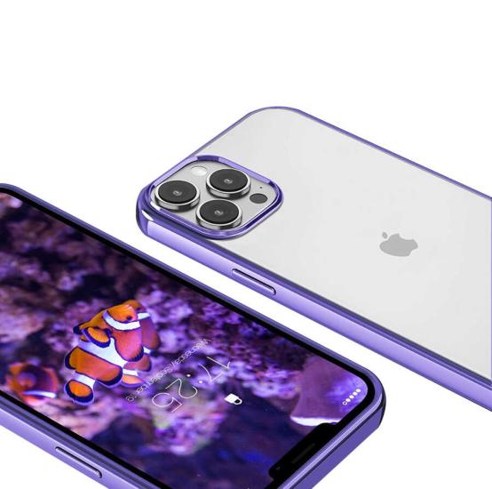 iPhone Uyumlu 13 Pro Max Kılıf Zore Pixel Kapak