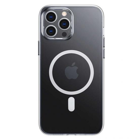 iPhone Uyumlu 13 Pro Max Kılıf Benks ​​​​​​Crystal Series With Magnetic Clear Kapak