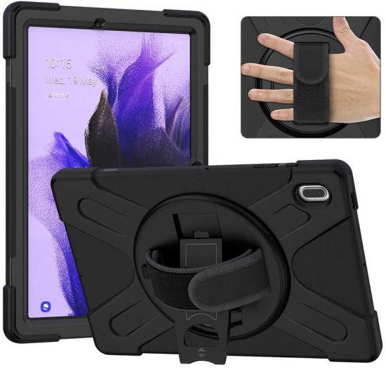 Galaxy Uyumlu Tab S7 FE LTE (T737-T736-T733-T730) Zore Defender Tablet Silikon