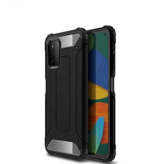 Galaxy Uyumlu A03S Kılıf Zore Crash Silikon Kapak