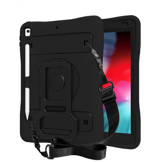 iPad Uyumlu 10.2 (8.Nesil) Zore Yeni Nesil Kalem Bölmeli Defender Tablet Silikon