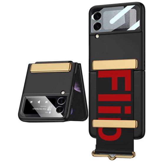 Galaxy Uyumlu Z Flip 3 Kılıf Zore Flio Kıpta Kapak