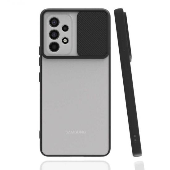Galaxy Uyumlu A73 Kılıf Zore Lensi Kapak