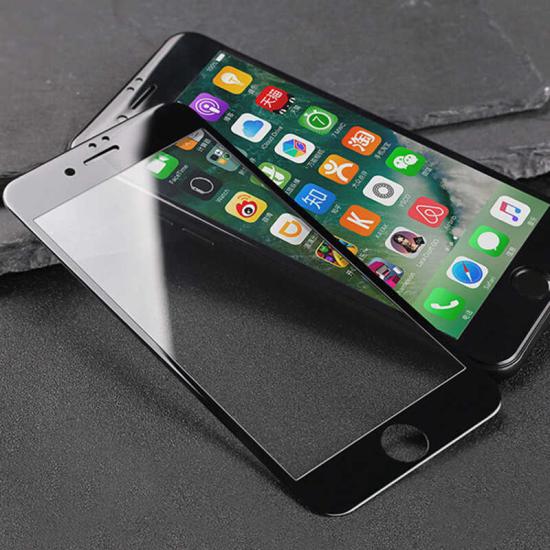 iPhone Uyumlu SE 2022 Zore 3D Latte Cam Ekran Koruyucu