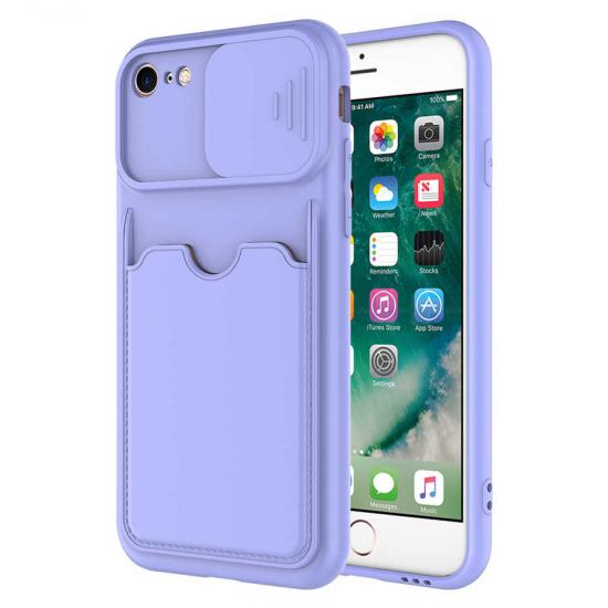 iPhone Uyumlu SE 2022 Kılıf ​Zore Kartix Kapak