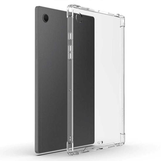 Galaxy Uyumlu Tab A8 10.5 SM-X200 (2021) Kılıf Zore Tablet Nitro Anti Shock Silikon Kapak