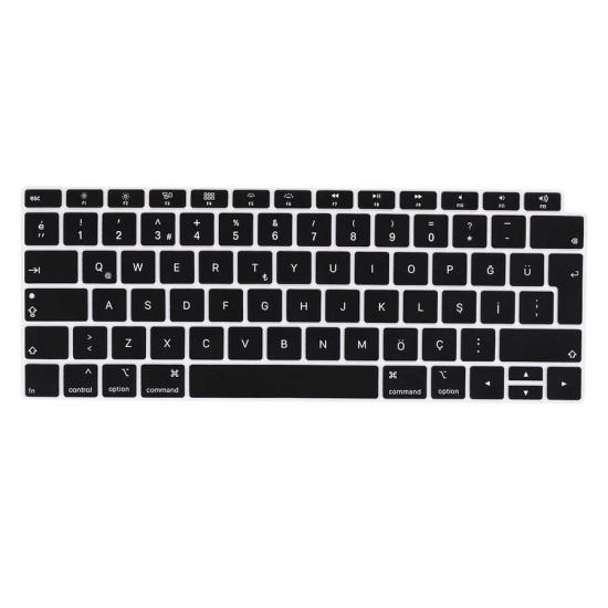 Macbook Uyumlu 13.3’ Air A1932 Zore Klavye Koruyucu Silikon Ped