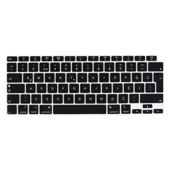 Macbook Uyumlu 13.3’ Air M1 Zore Klavye Koruyucu Silikon Ped