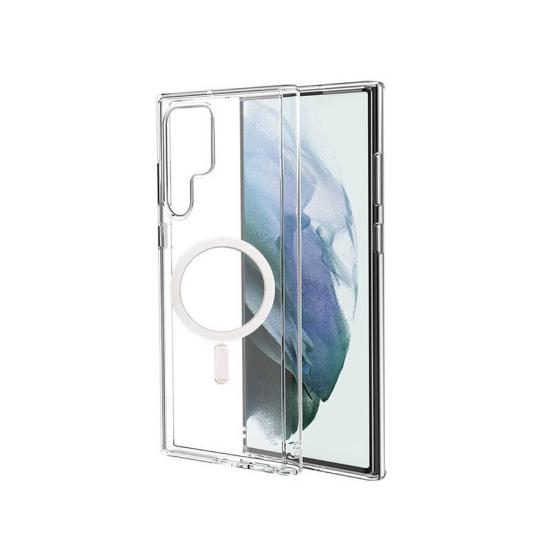 Galaxy Uyumlu S22 Ultra Kılıf Zore Tacsafe Wireless Kapak