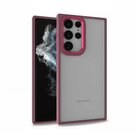 Galaxy Uyumlu S22 Ultra Kılıf Zore Flora Kapak