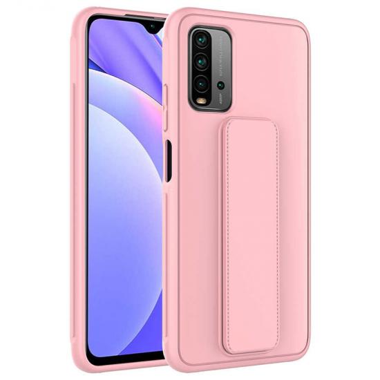 Xiaomi Uyumlu  Redmi 9T Kılıf Zore Qstand Kapak